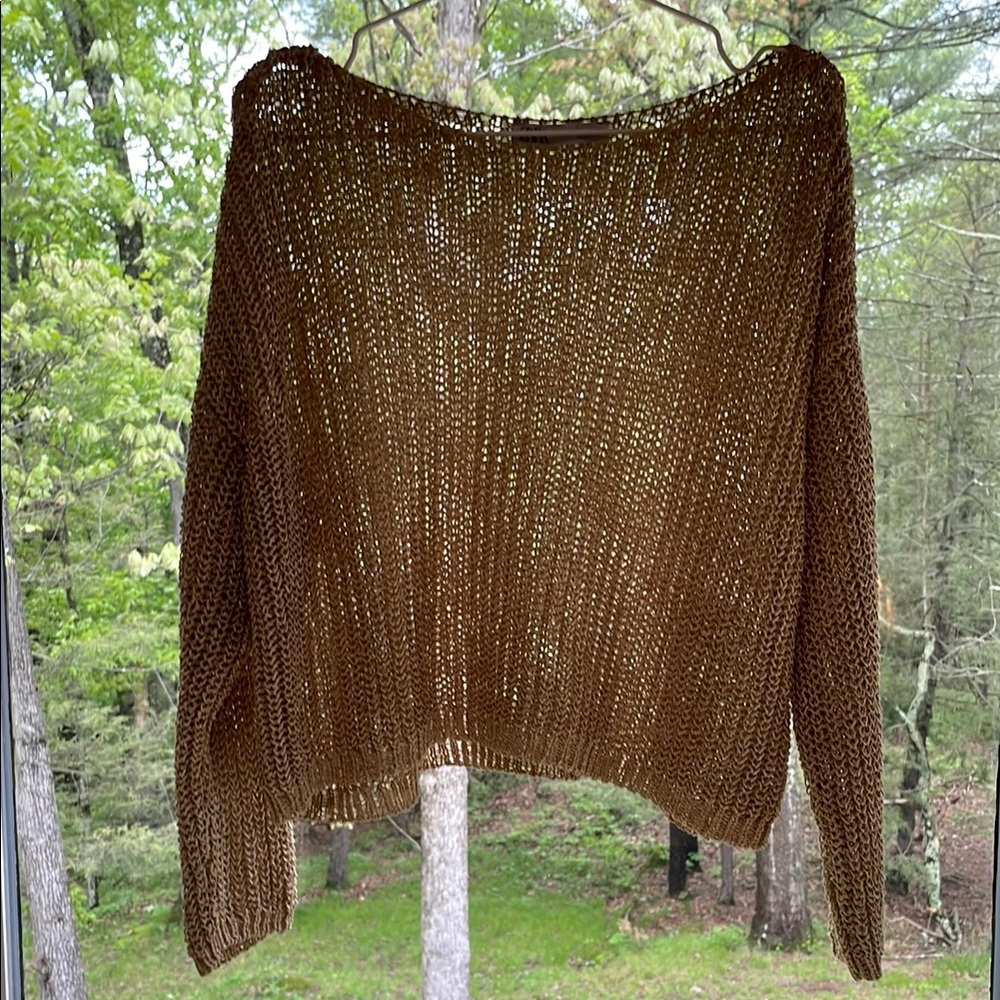 Zara Women's Cropped Summer Sweater
